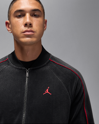 ジョーダン ブルックリン メンズ ベロア トラックジャケット ＆ パンツ　L NIKE公式】ジョーダン ブルックリン メンズ ベロア トラックジャケット